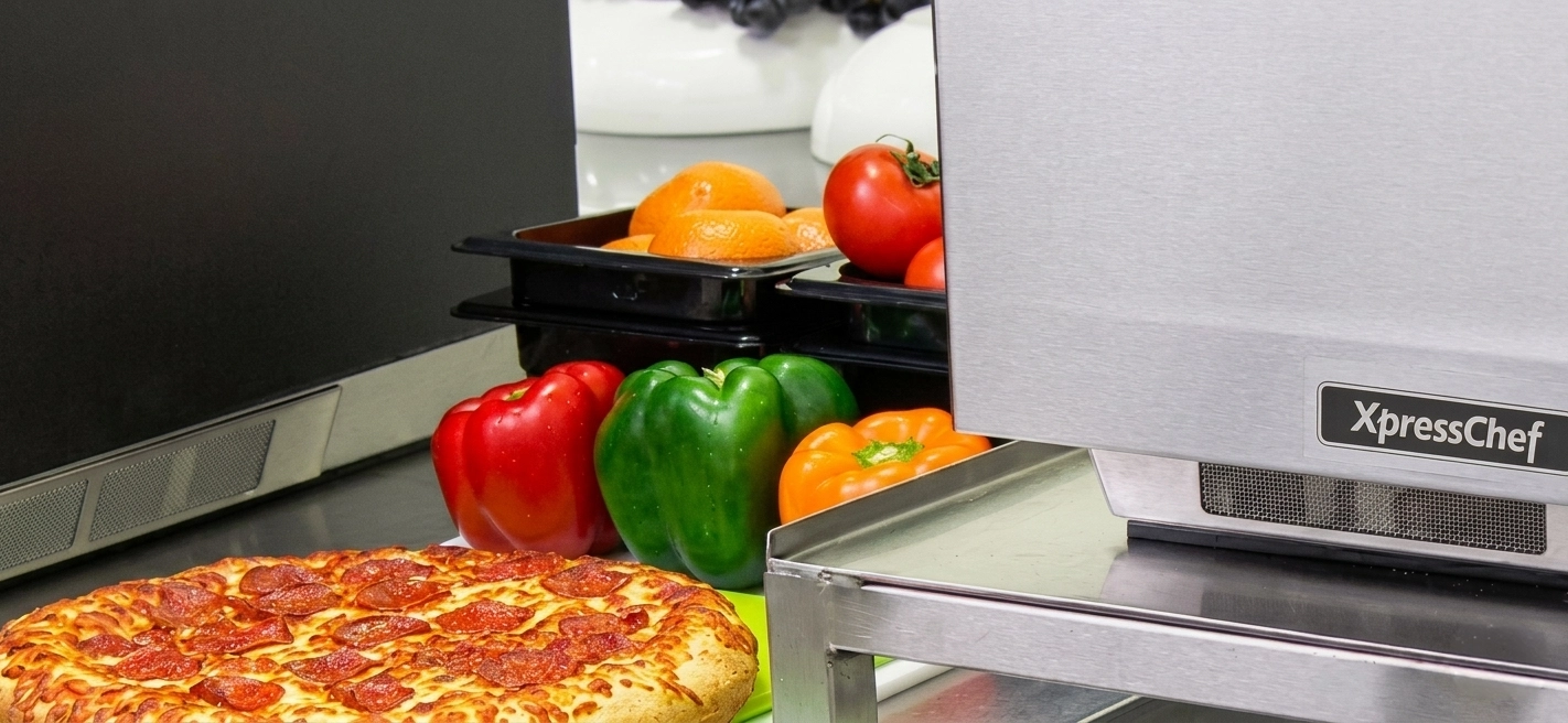 En detaljbild på en Xpresschef snabbugn